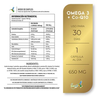 Foto 3 | Foto 3 | Omega 3 + Coq10 30 Cápsulas Best Health Antioxidante