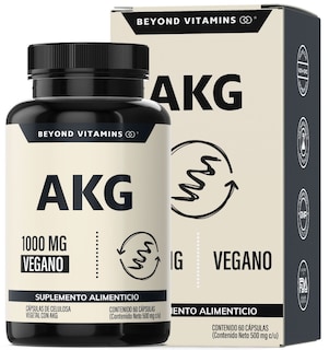 Foto 1 | Foto 1 | Suplemento Alimenticio Beyond Vitamins Akg Ácido Alfa Cetoglutárico 1000mg 60 Cápsulas