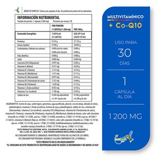 Foto 3 | Foto 3 | Multivitamínico + Coq10 30 Cápsulas Best Health Con Vitaminas Y Minerales