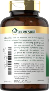 Foto 3 | Foto 3 | Suplemento de Vitamina E Carlyle 1000 Ui 671 Mg 120 Cápsulas Blandas - Venta Internacional