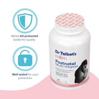 Foto 4 | Foto 4 | Multivitamínico Posnatal Dr. Talbot's Mom con 60 Cápsulas Blandas de DHA - Venta Internacional