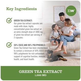 Foto 2 | Foto 2 | Suplemento de Extracto de Té Verde Naturewise 1000 mg 90 Cápsulas - Venta Internacional