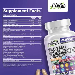 Foto 3 | Foto 3 | Suplemento Meno Defend de Clean Nutra para el Equilibrio Hormonal en Mujeres - Venta Internacional