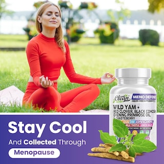 Foto 5 | Foto 5 | Suplemento Meno Defend de Clean Nutra para el Equilibrio Hormonal en Mujeres - Venta Internacional