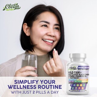 Foto 6 | Foto 6 | Suplemento Meno Defend de Clean Nutra para el Equilibrio Hormonal en Mujeres - Venta Internacional