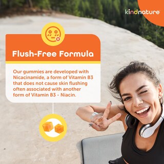 Foto 4 | Foto 4 | Gomitas Supplement Kind Nature con Vitamina B3 y Niacinamida de 500 mg - Venta Internacional