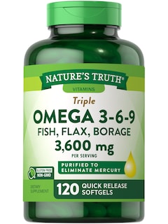 Foto 1 | Foto 1 | Suplemento Nature's Truth Omega 3, 6 y 9 3600 mg 120 Cápsulas - Venta Internacional