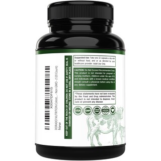 Foto 3 | Foto 3 | Suplemento Dorado Nutrition Calostro 1000 mg 120 Cápsulas Veganas - Venta Internacional