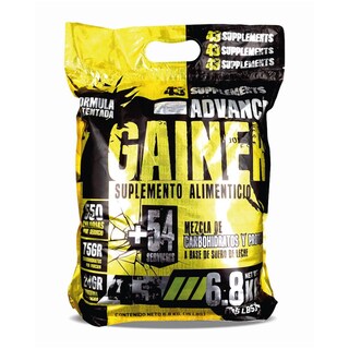 Foto 1 | Foto 1 | Proteína 43 Supplements Advance Gainer Ganador de Masa 6.8 kg