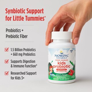 Foto 7 | Foto 7 | Gomitas Probióticas Nordic Naturals Zero Sugar Kids 30s - Venta Internacional