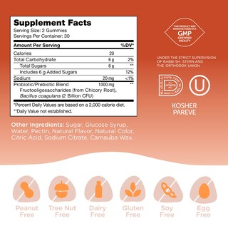 Foto 6 | Foto 6 | Suplemento Probiótico Zahler 60 Gomitas-Venta Internacional