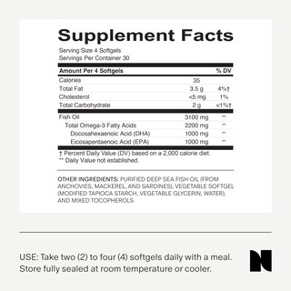 Foto 6 | Foto 6 | Suplemento de Omega 3 Prenatal con 1000mg de DHA y EPA - Venta Internacional