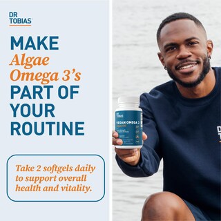 Foto 6 | Foto 6 | Suplemento de Aceite de Algas Omega 3 Vegano Dr. Tobías 60 Cápsulas - Venta Internacional