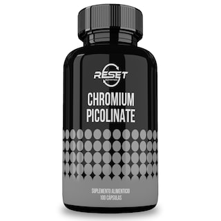 Foto 1 | Foto 1 | Reset Nutrition | Chromium Picolinate | Control De Apetito |  Picolinato De Cromo | Hecho En Usa | 200 Mcg |100 Cápsulas |