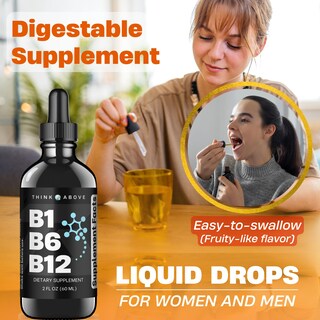 Foto 5 | Foto 5 | Suplemento en Gotas Think Above B1 B6 y B12 de 60 ml-Venta Internacional