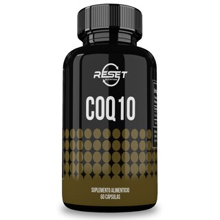Foto 1 | Foto 1 | Reset Nutrition | Coq10 | Ubiquinona | Salud Del Corazón | Hecho En Usa | 120 Mg | 60 Cápsulas