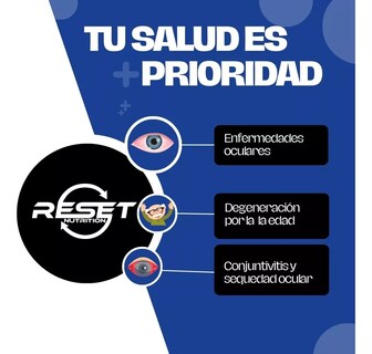 Foto 4 | Foto 4 | Reset Nutrition | Vision Support | Suplemento Para La Vista | Hecho En Usa | 60 Cápsulas