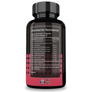 Foto 2 | Foto 2 | Reset Nutrition | Horny Goat Weed | Potencia Masculina | Hecho En Usa | 60 Cápsulas