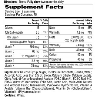 Foto 5 | Foto 5 | Gomitas Multivitamínicas One A Day Teen For Her 150 Unidades - Venta Internacional.
