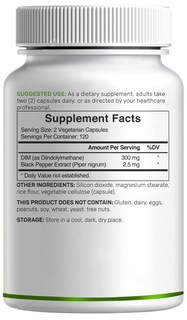 Foto 2 | Foto 2 | Suplemento: Deal Dim 300 mg 240 Cápsulas Suministro para 4 Meses - Venta Internacional
