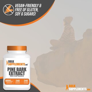 Foto 5 | Foto 5 | Suplemento A Granel: Extracto De Corteza De Pino, 6000 Mg, 240 Cápsulas - Venta Internacional.
