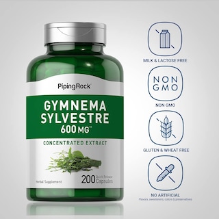 Foto 3 | Foto 3 | Suplementos Piping Rock Gymnema Sylvestre 600 Mg 200 Cápsulas - Venta Internacional.