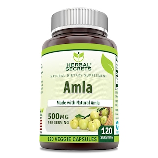 Foto 1 | Foto 1 | Suplemento Herbal Secrets Amla 500 Mg 120 Cápsulas Vegetarianas - Venta Internacional.