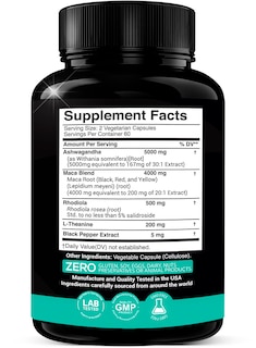 Foto 2 | Foto 2 | Suplemento X Gold Health Ashwagandha De 5000 Mg + Raíz De Maca - Venta Internacional.