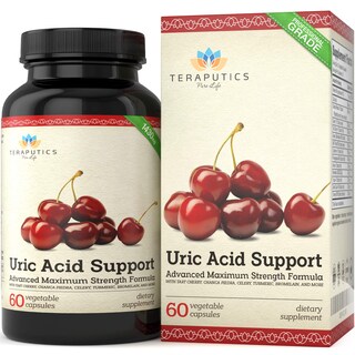 Foto 1 | Foto 1 | Suplemento De Refuerzo De Ácido Úrico Teraputics Con Cereza Ácida, 60 Cápsulas - Venta Internacional.