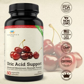 Foto 3 | Foto 3 | Suplemento De Refuerzo De Ácido Úrico Teraputics Con Cereza Ácida, 60 Cápsulas - Venta Internacional.