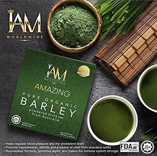 Foto 6 | Foto 6 | Mezcla De Bebida En Polvo Iam Worldwide Pure Barley Green Organic - Venta Internacional.