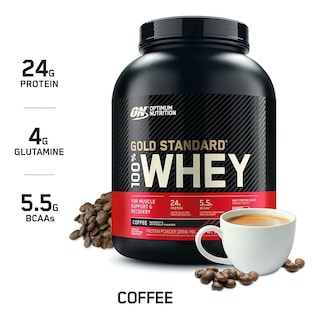 Foto 3 | Foto 3 | Proteína 100% Whey Gold Optimum Nutrition Sabor Café