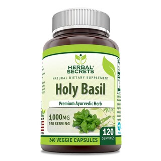 Foto 1 | Foto 1 | Suplemento Herbal Secrets Holy Basil 1000 Mg 240 Cápsulas - Venta Internacional.