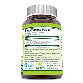 Foto 3 | Foto 3 | Suplemento Herbal Secrets Holy Basil 1000 Mg 240 Cápsulas - Venta Internacional.