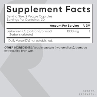 Foto 6 | Foto 6 | Suplemento Sports Research Berberine 1000 Mg 60 Cápsulas - Venta Internacional.