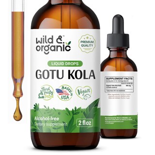 Foto 1 | Foto 1 | Suplemento De Gotu Kola Silvestre Y Orgánica En Gotas, 60 Ml, Sin Alcohol - Venta Internacional.
