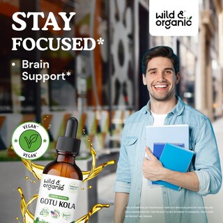 Foto 2 | Foto 2 | Suplemento De Gotu Kola Silvestre Y Orgánica En Gotas, 60 Ml, Sin Alcohol - Venta Internacional.