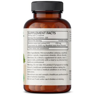 Foto 2 | Foto 2 | Suplemento Futurebiotics Rhodiola Rosea 1000 Mg 120 Cápsulas - Venta Internacional.