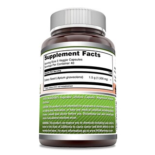 Foto 2 | Foto 2 | Suplemento De Extracto De Semilla De Apio De Amazing Formulas 1500 Mg - Venta Internacional.