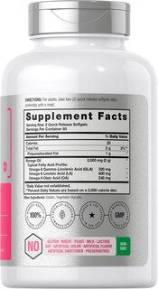 Foto 2 | Foto 2 | Suplemento Horbäach, Aceite De Borraja, Cápsulas, 2000 Mg, 120 Cápsulas Blandas - Venta Internacional.
