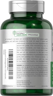 Foto 3 | Foto 3 | Suplemento Horbäach Ashwagandha Max Strength 120 Cápsulas - Venta Internacional.