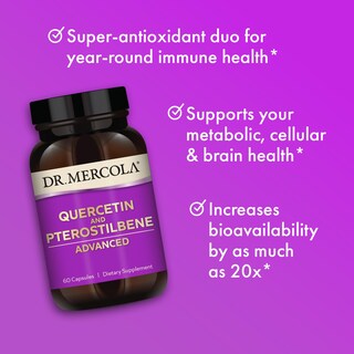 Foto 4 | Foto 4 | Suplemento Dr. Mercola Quercetina Y Pterostilbene Advanced - Venta Internacional.