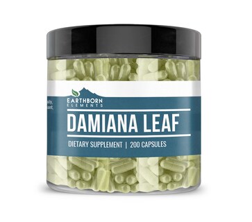 Foto 1 | Foto 1 | Suplemento Earthborn Elements Damiana Leaf 200 Cápsulas - Venta Internacional.