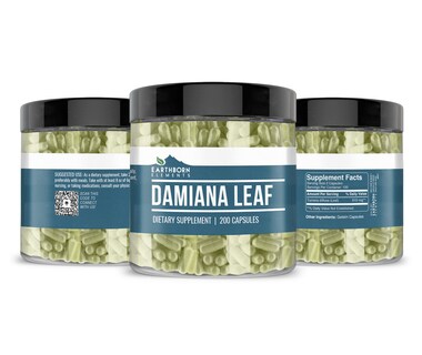 Foto 4 | Foto 4 | Suplemento Earthborn Elements Damiana Leaf 200 Cápsulas - Venta Internacional.