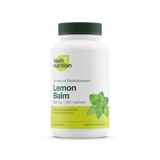 Foto 1 | Foto 1 | Extracto De Bálsamo De Limón Supplement Fresh Nutrition 600 Mg 90 Cápsulas - Venta Internacional.