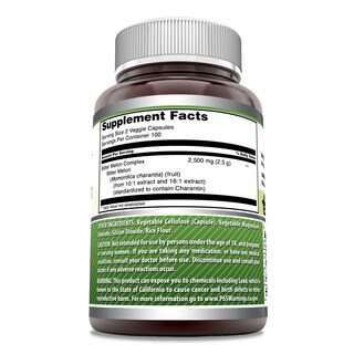 Foto 2 | Foto 2 | Suplemento Amazing Formulas Bitter Melon Complex 2500 Mg - Venta Internacional.