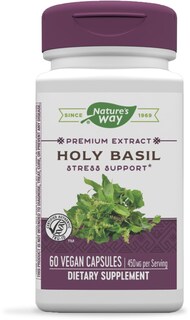 Foto 1 | Foto 1 | Suplemento De Extracto Premium De Albahaca Sagrada De Nature's Way, 450 Mg - Venta Internacional.
