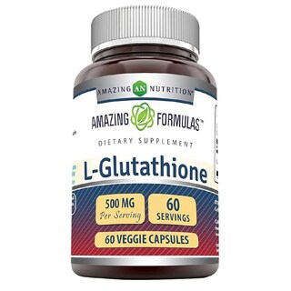 Foto 1 | Foto 1 | Amazing Formulas Glutatión 500mg Antioxidante Potente 60 Capsulas