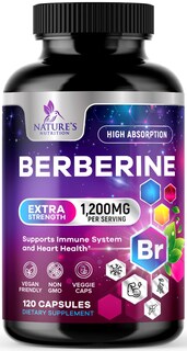 Foto 1 | Foto 1 | Suplemento Nature's Nutrition Berberine Hcl 1200 Mg 120 Cápsulas - Venta Internacional.