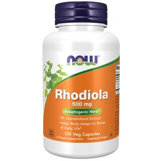 Foto 1 | Foto 1 | Suplemento Now Foods Rhodiola 500 Mg 120 Cápsulas Vegetarianas - Venta Internacional
